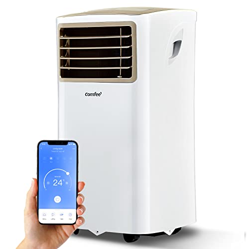 Comfee Mobiles Klimagerät Pro 10000 BTU 3-in-1: Effiziente Raumkühlung, Entfeuchtung, Ventilation