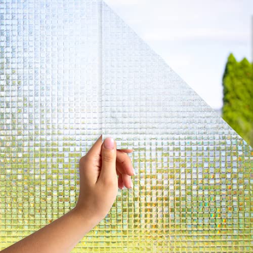 MARAPON® Matt Blickdichte Fensterfolie – Selbsthaftend für Privatsphäre, UV-Schutz, Milchglas-Effekt