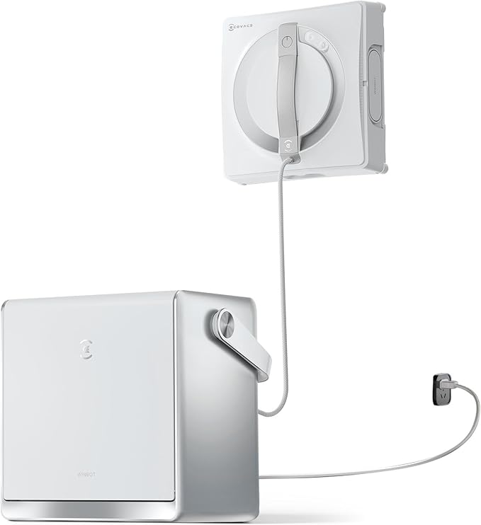 ECOVACS WINBOT W2 PRO Omni Intelligenter Fensterputzroboter mit 6-in-1 Station, Sprühdüsen