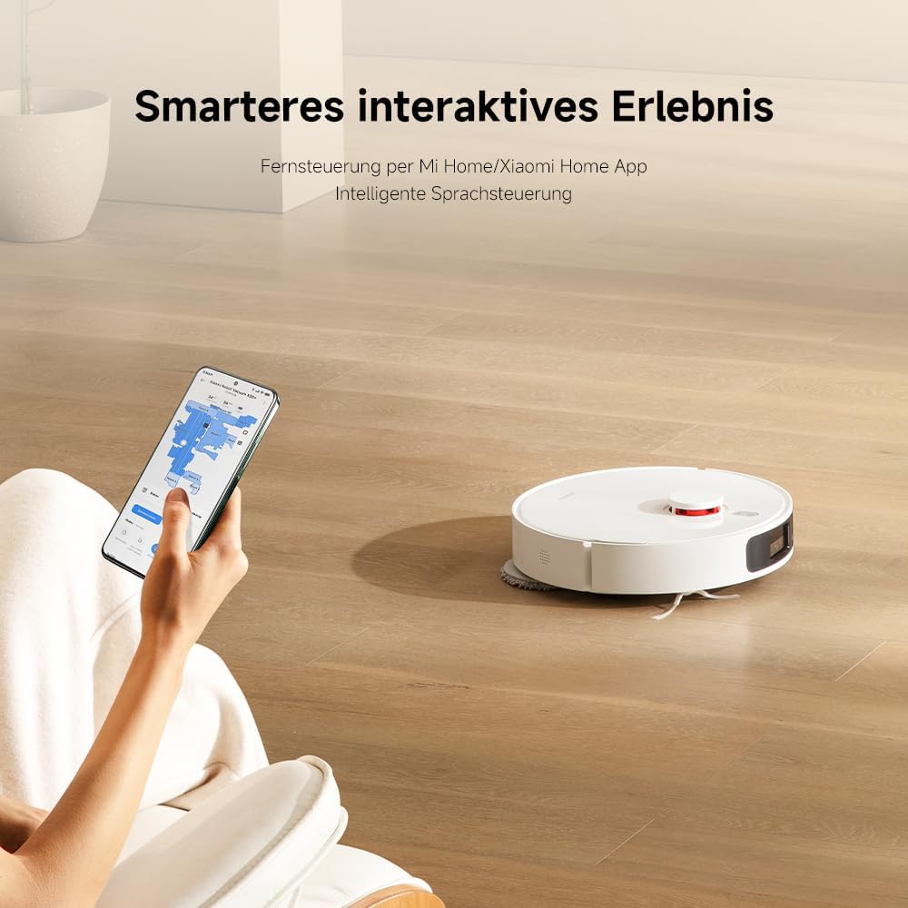 Xiaomi Robot Vacuum X20+ Saugroboter: 6000Pa, Absaugstation, Auto-Trocknung, LDS Navigation