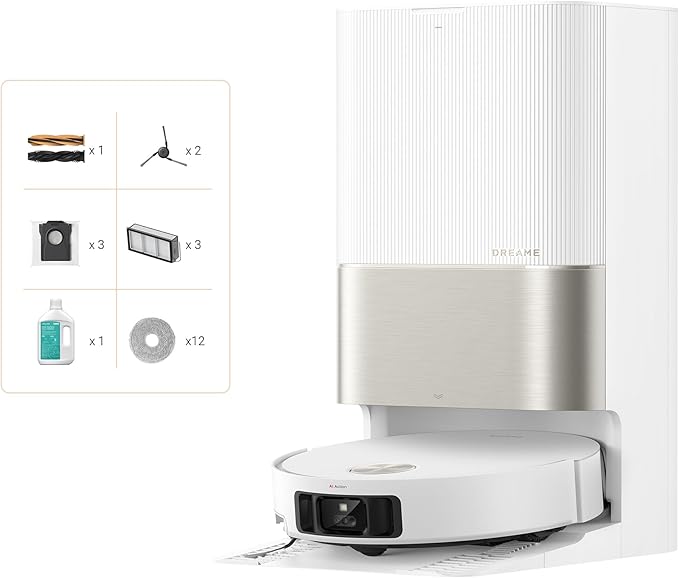 dreame X50 Ultra Complete Saugroboter: Intelligente Wischfunktion, 20.000 Pa, Hindernisüberwindung