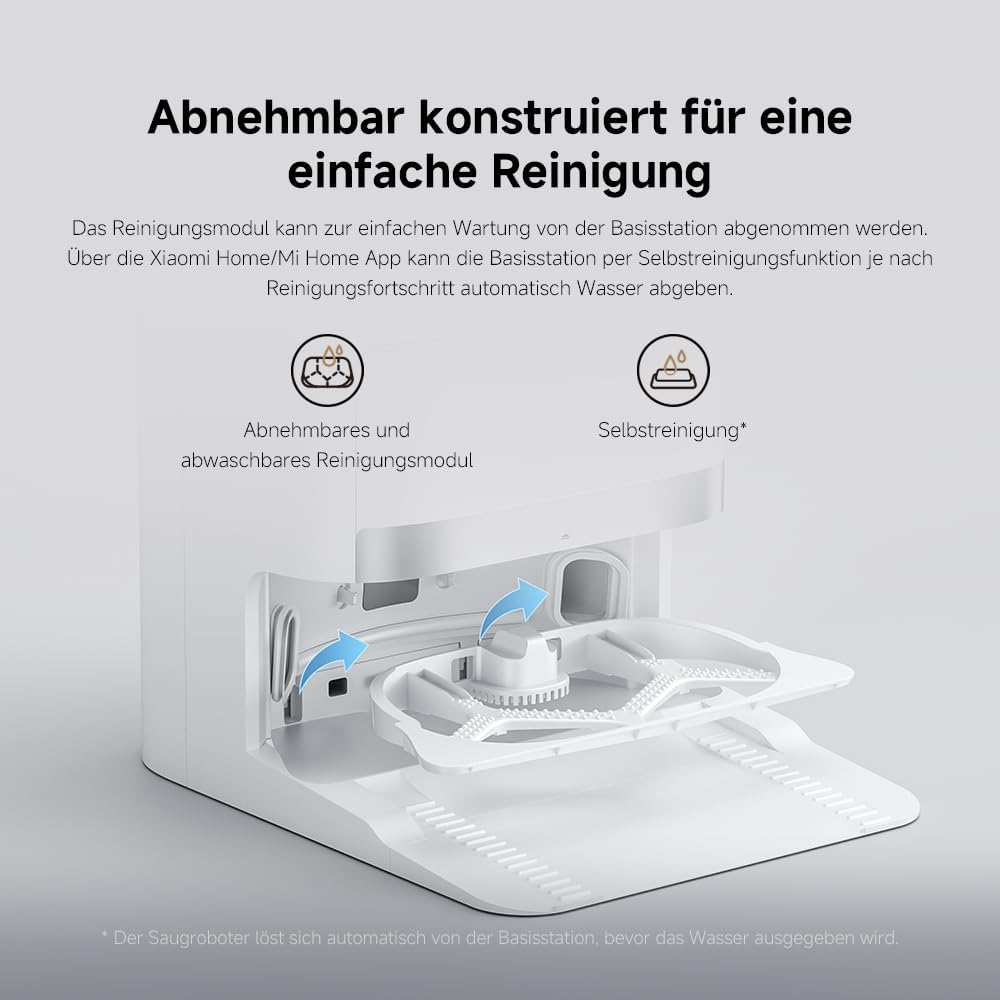 Xiaomi Robot Vacuum X20+ Saugroboter: 6000Pa, Absaugstation, Auto-Trocknung, LDS Navigation