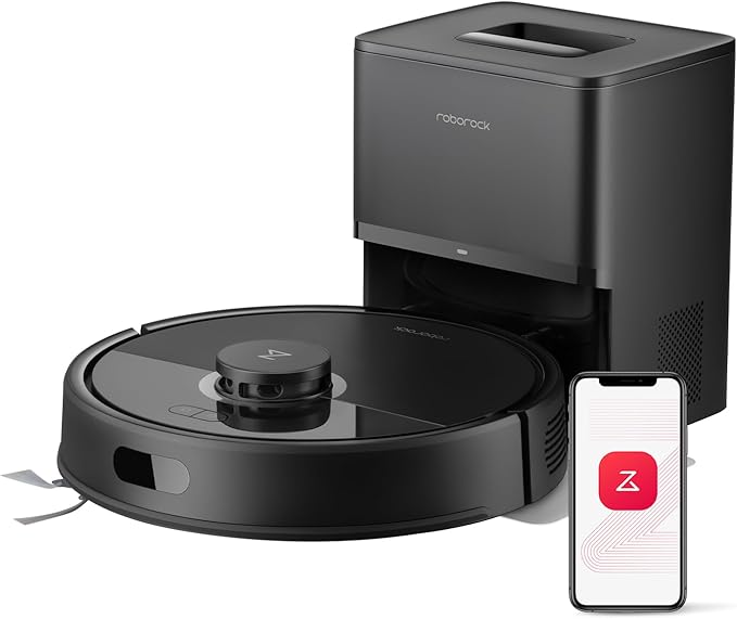 roborock Q7 L5+ Saugroboter Wischfunktion, Auto-Entleerung, 8000 Pa, LiDAR-Navigation