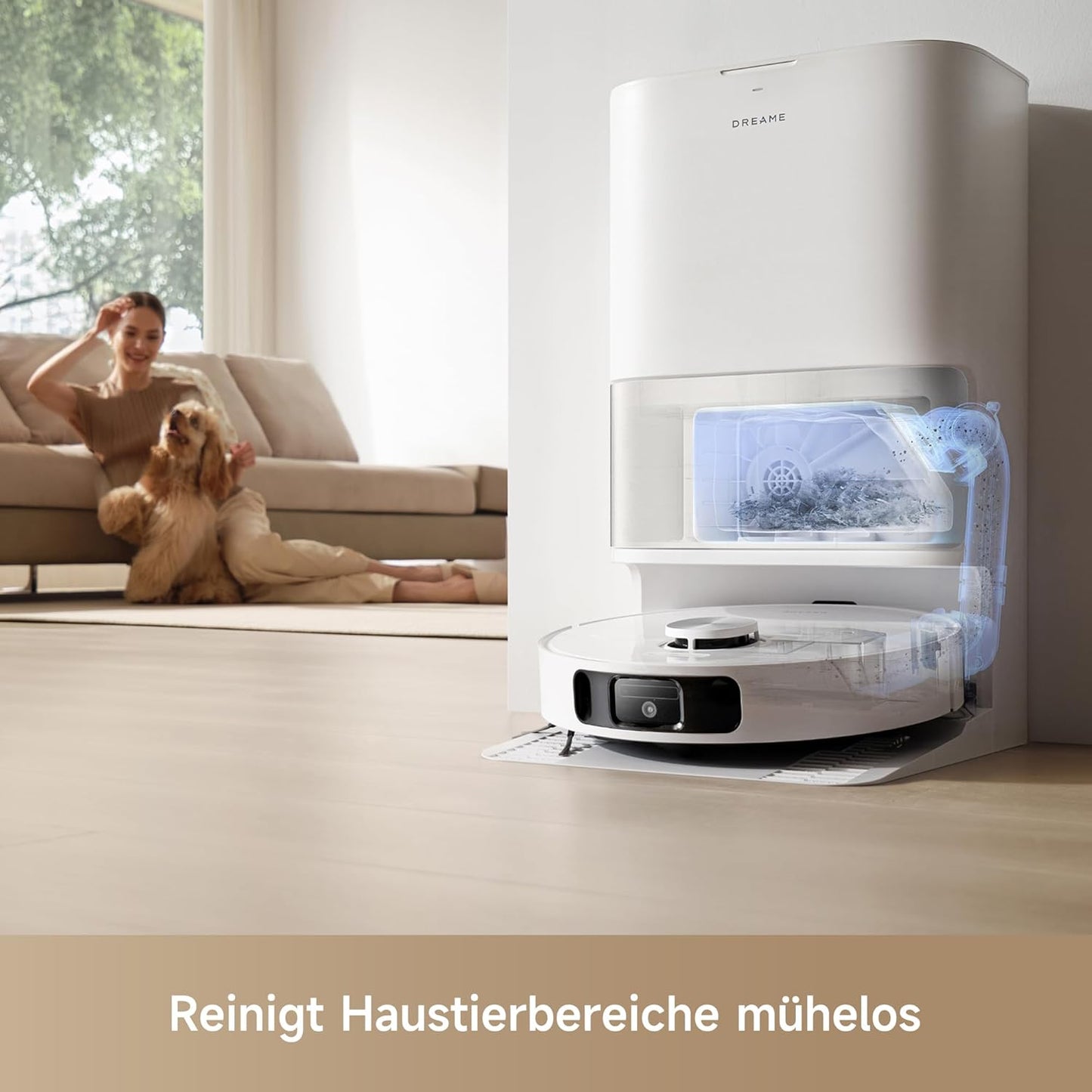 dreame L10s Ultra Gen 2 Saugroboter, MopExtend, 10.000Pa Vormax, Tierfreundlich, Vollautomatisch