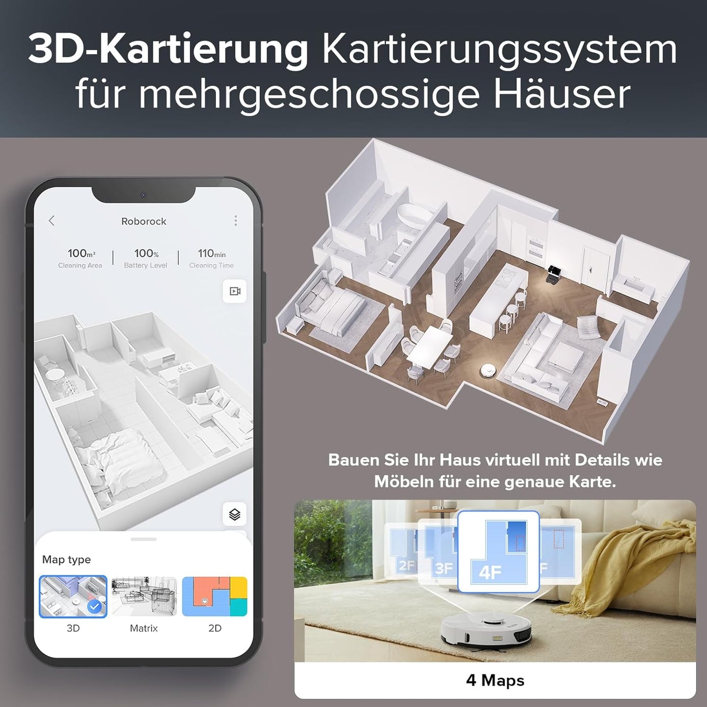 roborock S7 Max Ultra Saugroboter – Ultimativer Reinigungsroboter mit All-in-One Station