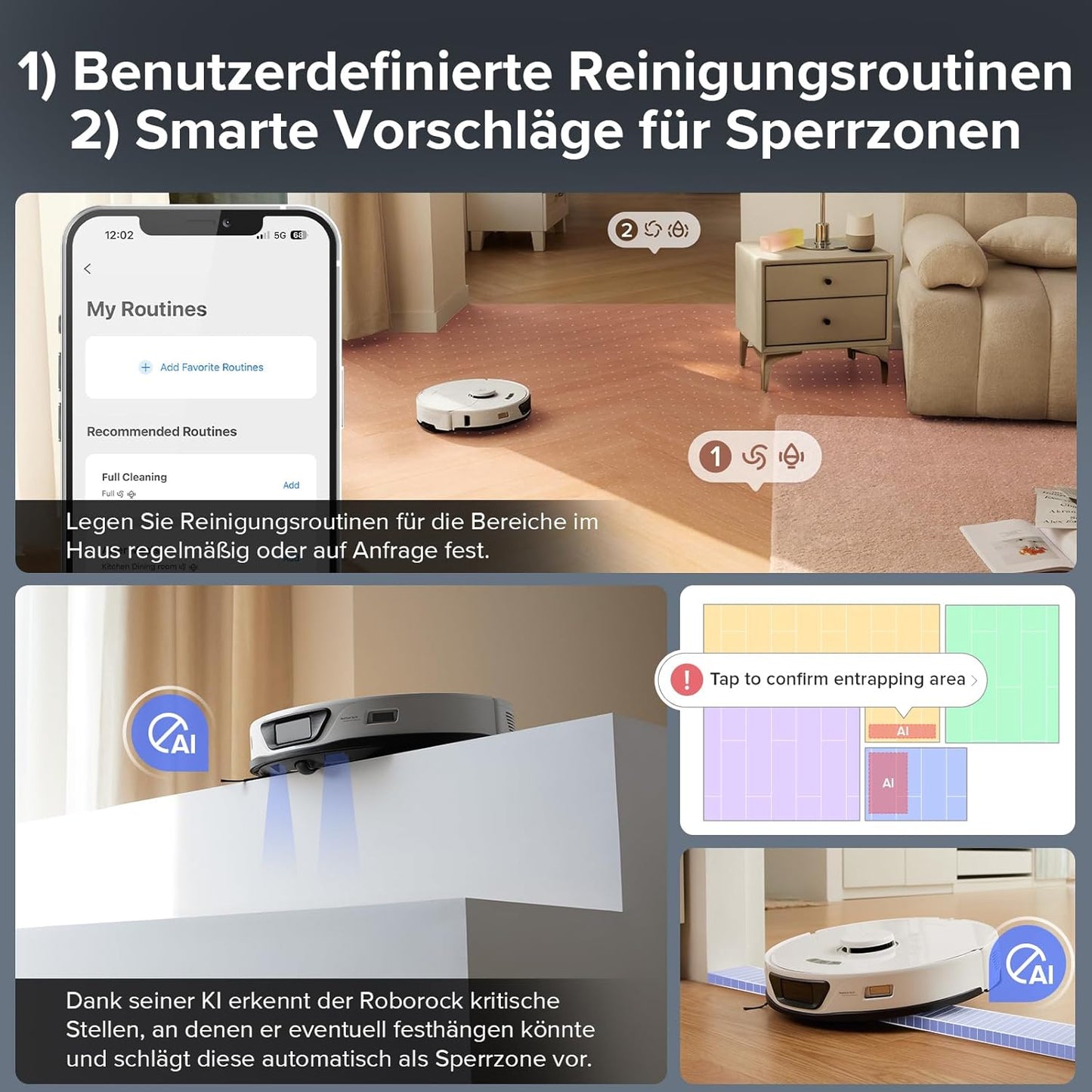 roborock S7 Max Ultra Saugroboter – Ultimativer Reinigungsroboter mit All-in-One Station