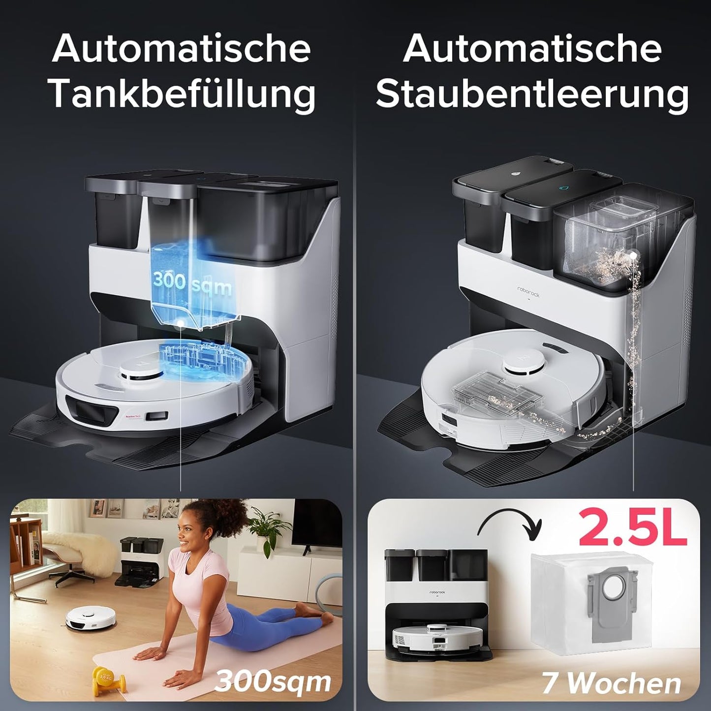 roborock S7 Max Ultra Saugroboter – Ultimativer Reinigungsroboter mit All-in-One Station