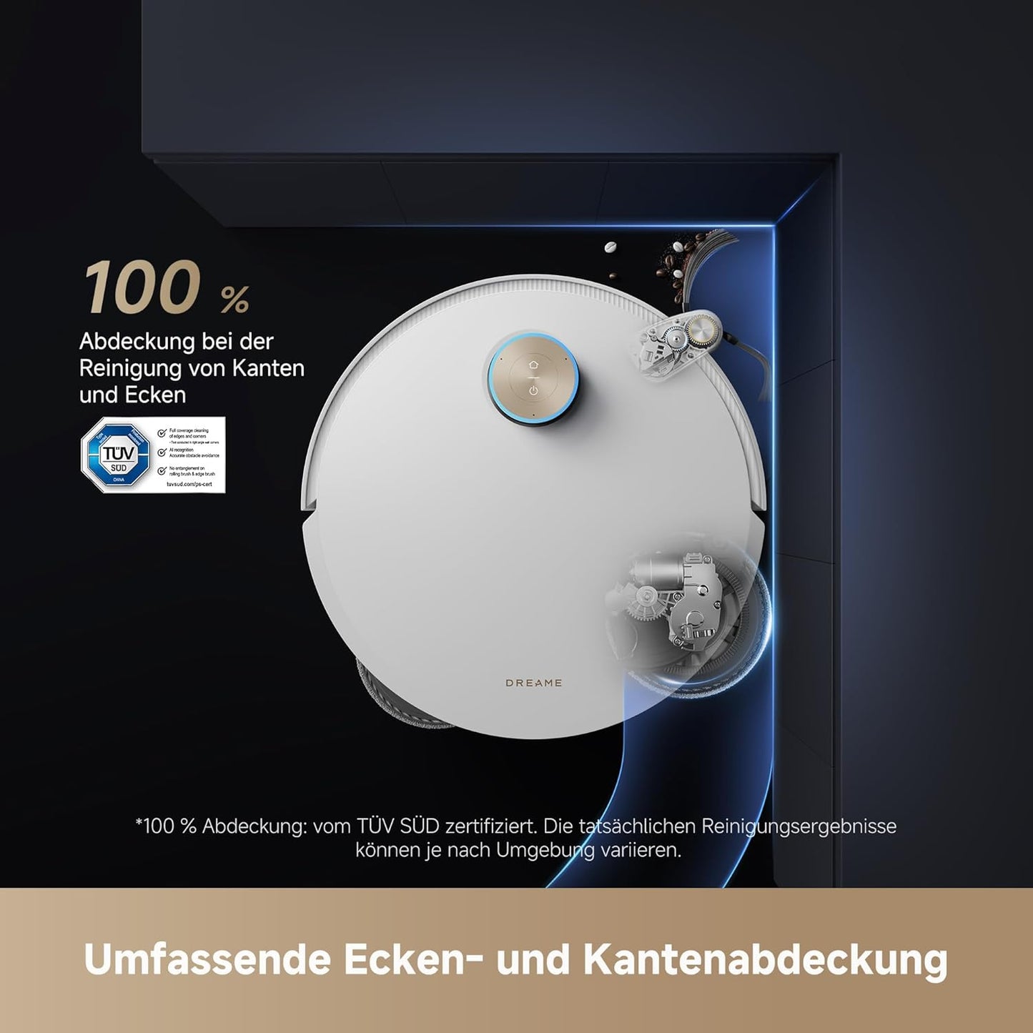 Dreame L50 Pro Ultra Saug- & Wischroboter: Auto-Entleerung, Selbstreinigung, 19.500 Pa