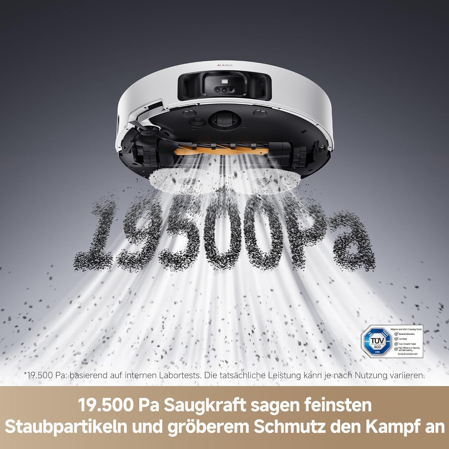 Dreame L50 Pro Ultra Saug- & Wischroboter: Auto-Entleerung, Selbstreinigung, 19.500 Pa