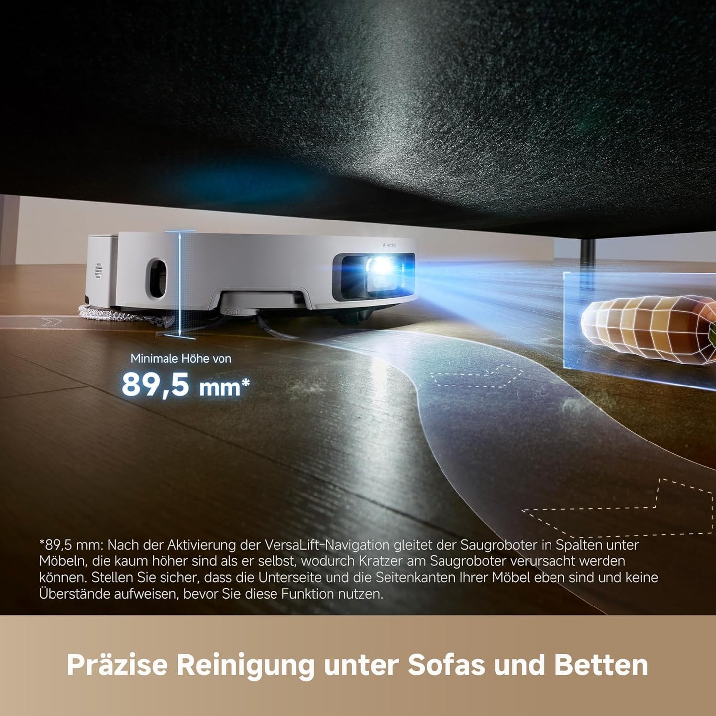 Dreame L50 Pro Ultra Saug- & Wischroboter: Auto-Entleerung, Selbstreinigung, 19.500 Pa
