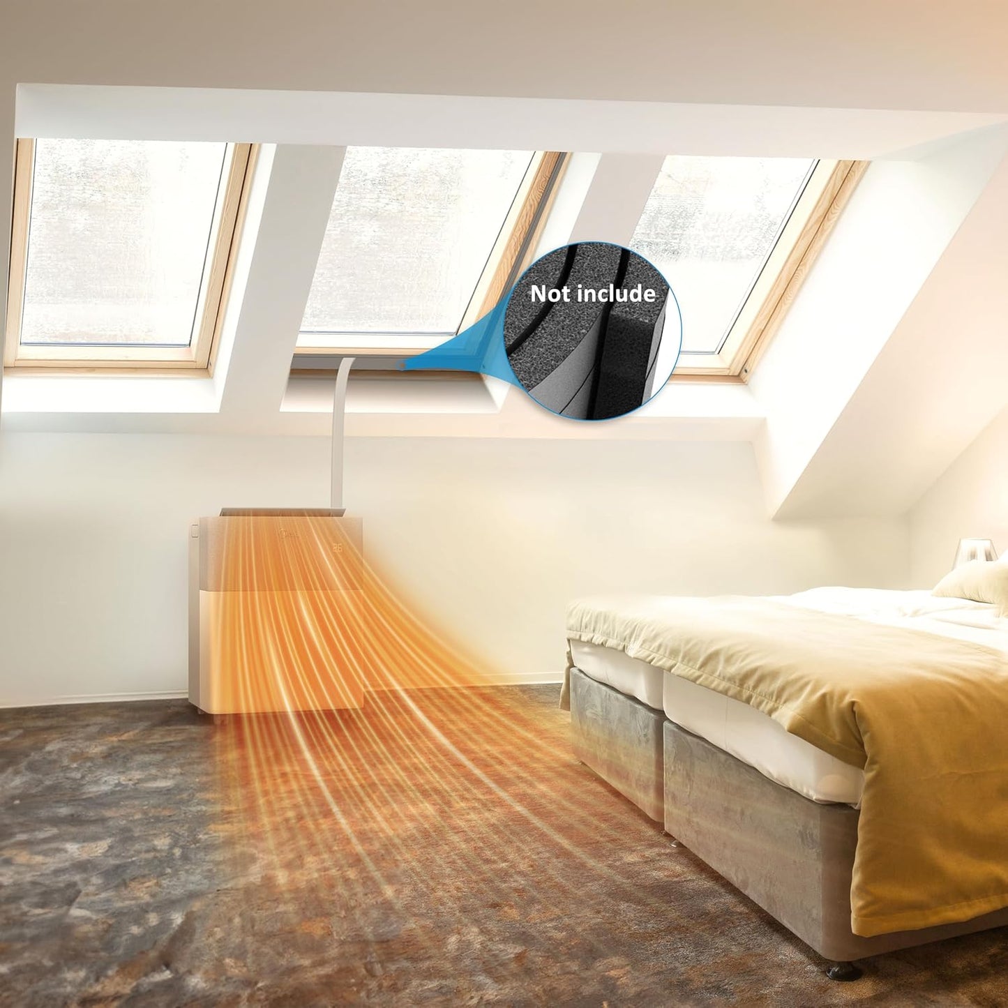Midea PortaSplit Mobile Klimaanlage: Leise, Effizient, Kühlen, Heizen, Entfeuchten