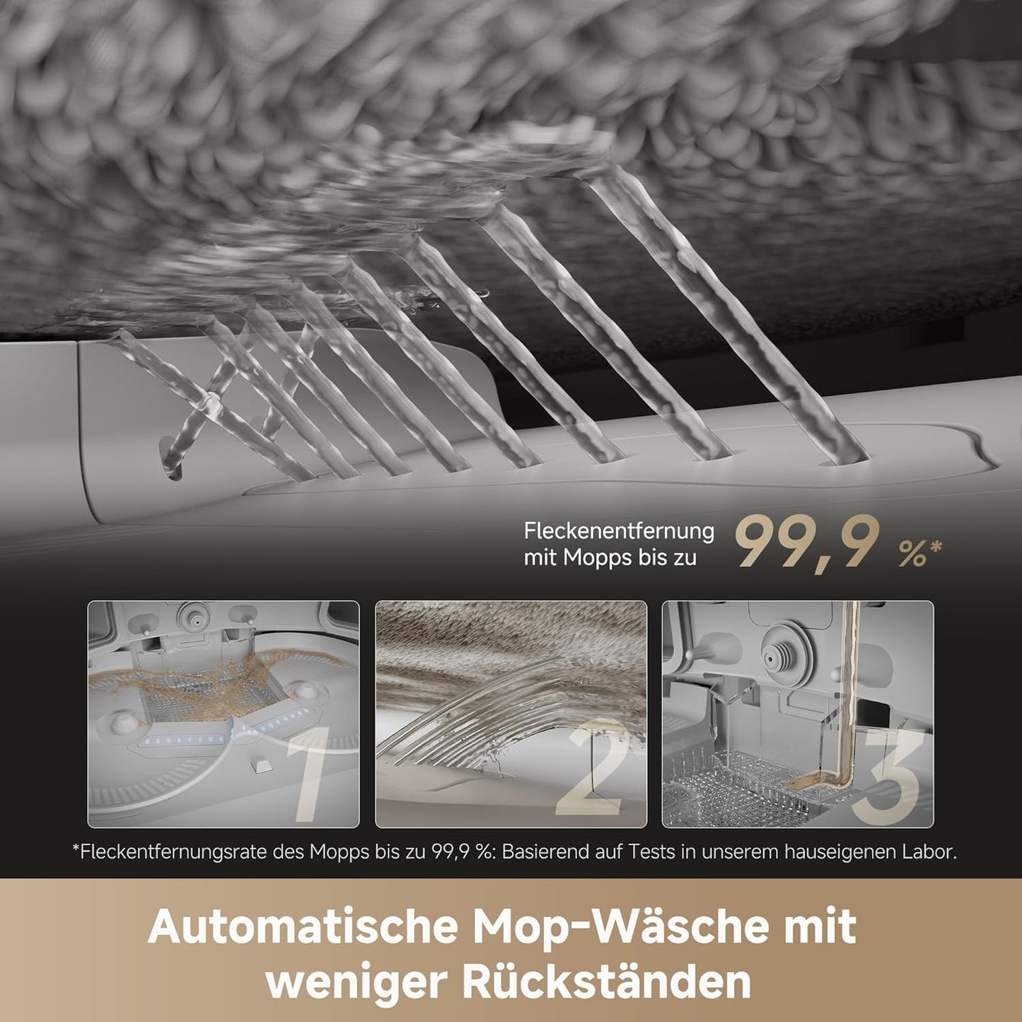 dreame X50 Ultra Complete Saugroboter: Intelligente Wischfunktion, 20.000 Pa, Hindernisüberwindung