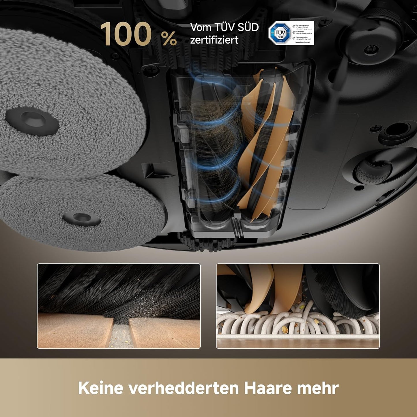 dreame X50 Master Saugroboter: Smart, Leistungsstark, Selbstentleerend, KI-Navigation, 20000 Pa