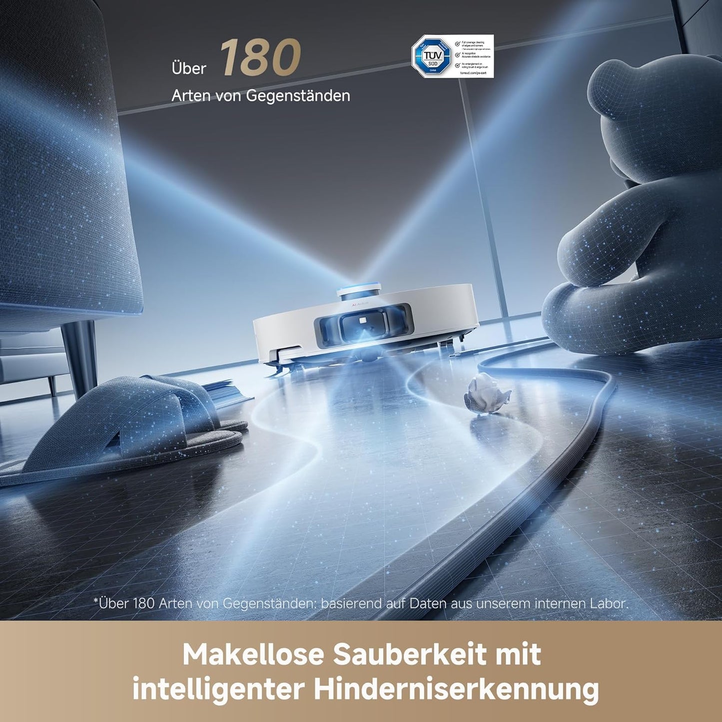 Dreame L50 Pro Ultra Saug- & Wischroboter: Auto-Entleerung, Selbstreinigung, 19.500 Pa