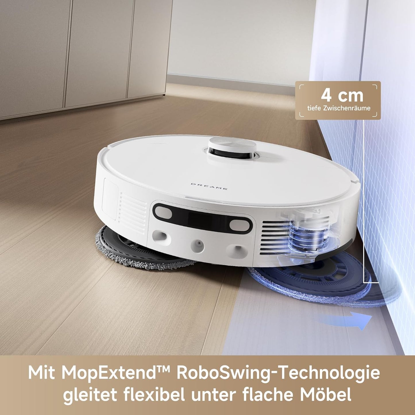 dreame L10s Ultra Gen 2 Saugroboter, MopExtend, 10.000Pa Vormax, Tierfreundlich, Vollautomatisch