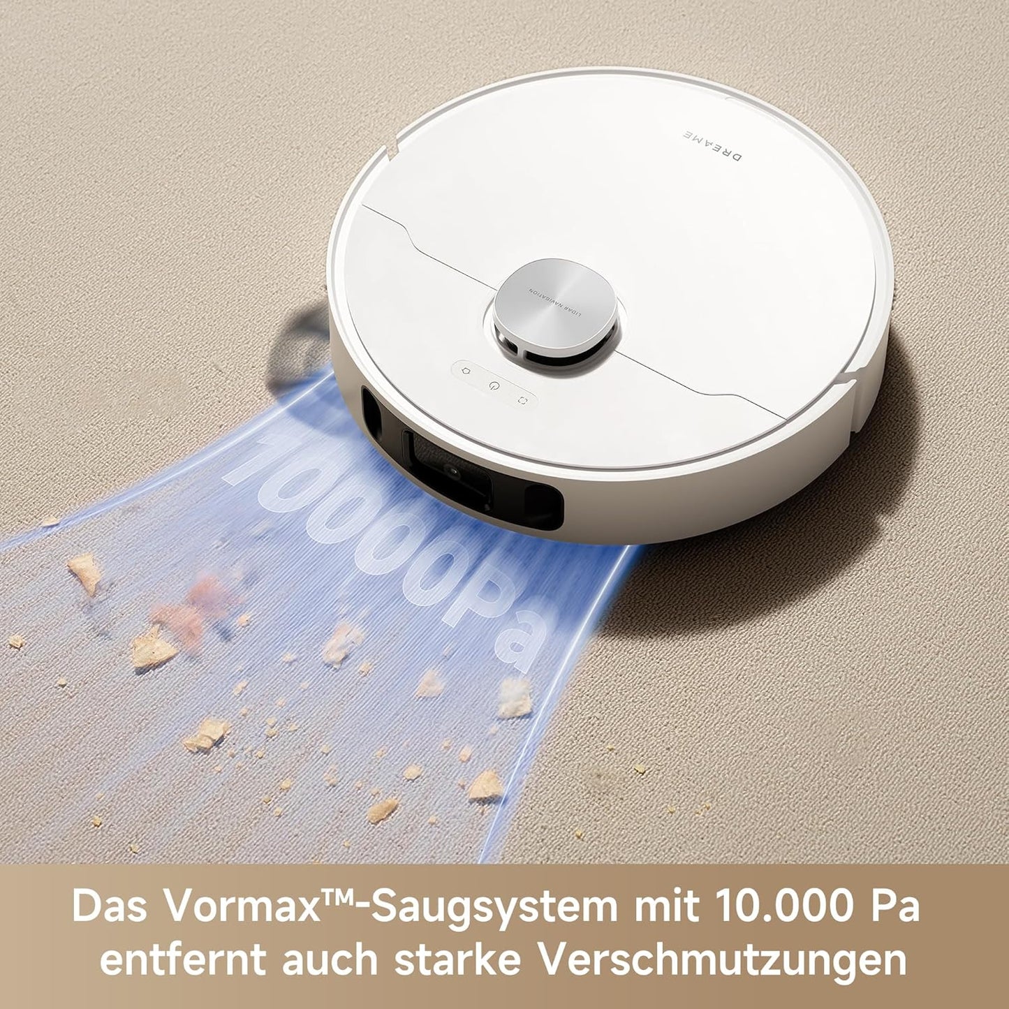 dreame L10s Ultra Gen 2 Saugroboter, MopExtend, 10.000Pa Vormax, Tierfreundlich, Vollautomatisch