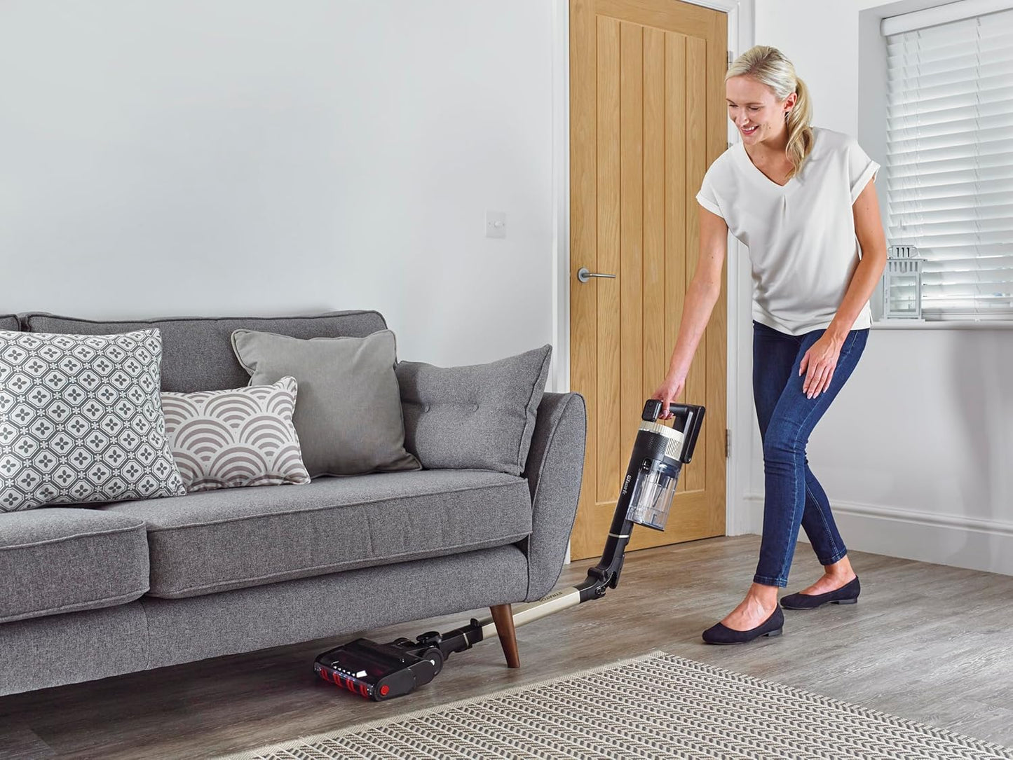 Shark Stratos Kabelloser Akku-Staubsauger PowerFins Plus CleanSense IQ Technologie