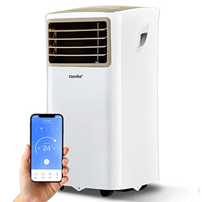 Comfee Mobiles Klimagerät Pro 10000 BTU 3-in-1: Effiziente Raumkühlung, Entfeuchtung, Ventilation