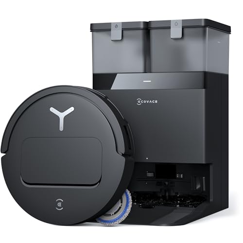 ECOVACS DEEBOT T50 Omni Gen2 Saugroboter: 21.000 Pa, Wischfunktion, ZeroTangle, All-in-One Station, Weiß