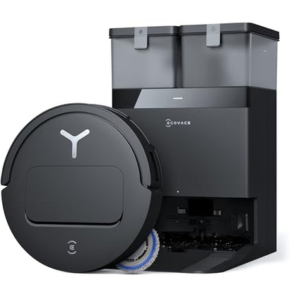 ECOVACS DEEBOT T50 Omni Gen2 Saugroboter: 21.000 Pa, Wischfunktion, ZeroTangle, All-in-One Station, Weiß