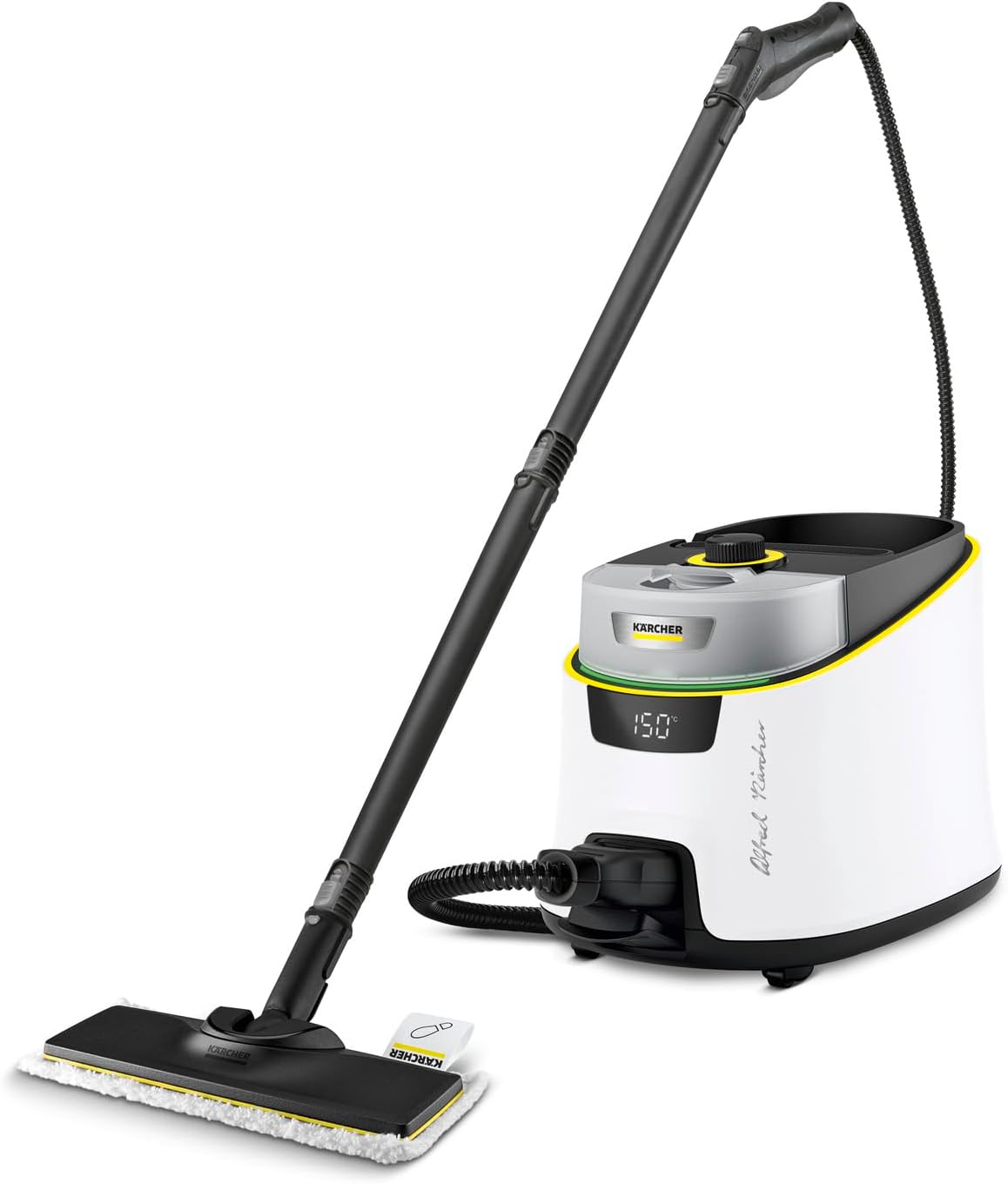 Kärcher SC 5 Deluxe Dampfreiniger: 4 Bar, 1400 Quadratfuß, 2250W, Schnell, Teppichgleiter