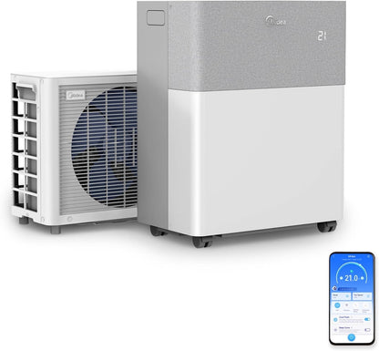 Midea PortaSplit Mobile Klimaanlage: Leise, Effizient, Kühlen, Heizen, Entfeuchten