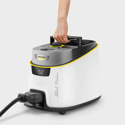 Kärcher SC 5 Deluxe Dampfreiniger: 4 Bar, 1400 Quadratfuß, 2250W, Schnell, Teppichgleiter