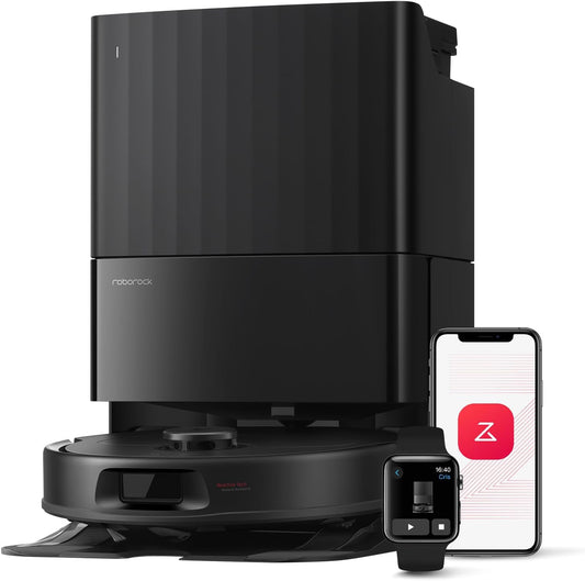 roborock Qrevo Saugroboter: 8000Pa Saugkraft, Hebemopp, All-in-One Dock
