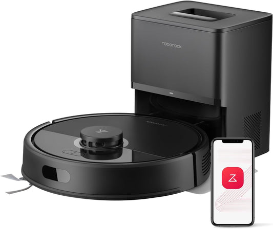 roborock Q7 L5+ Saugroboter Wischfunktion, Auto-Entleerung, 8000 Pa, LiDAR-Navigation