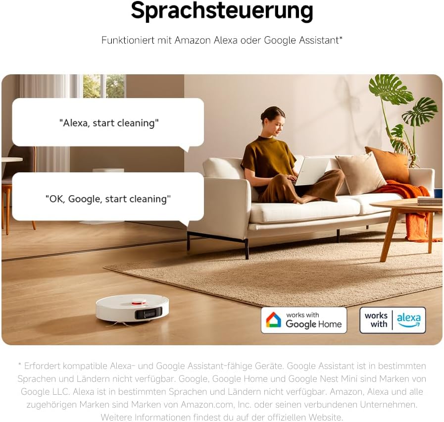 Xiaomi Robot Vacuum X20+ Saugroboter: 6000Pa, Absaugstation, Auto-Trocknung, LDS Navigation