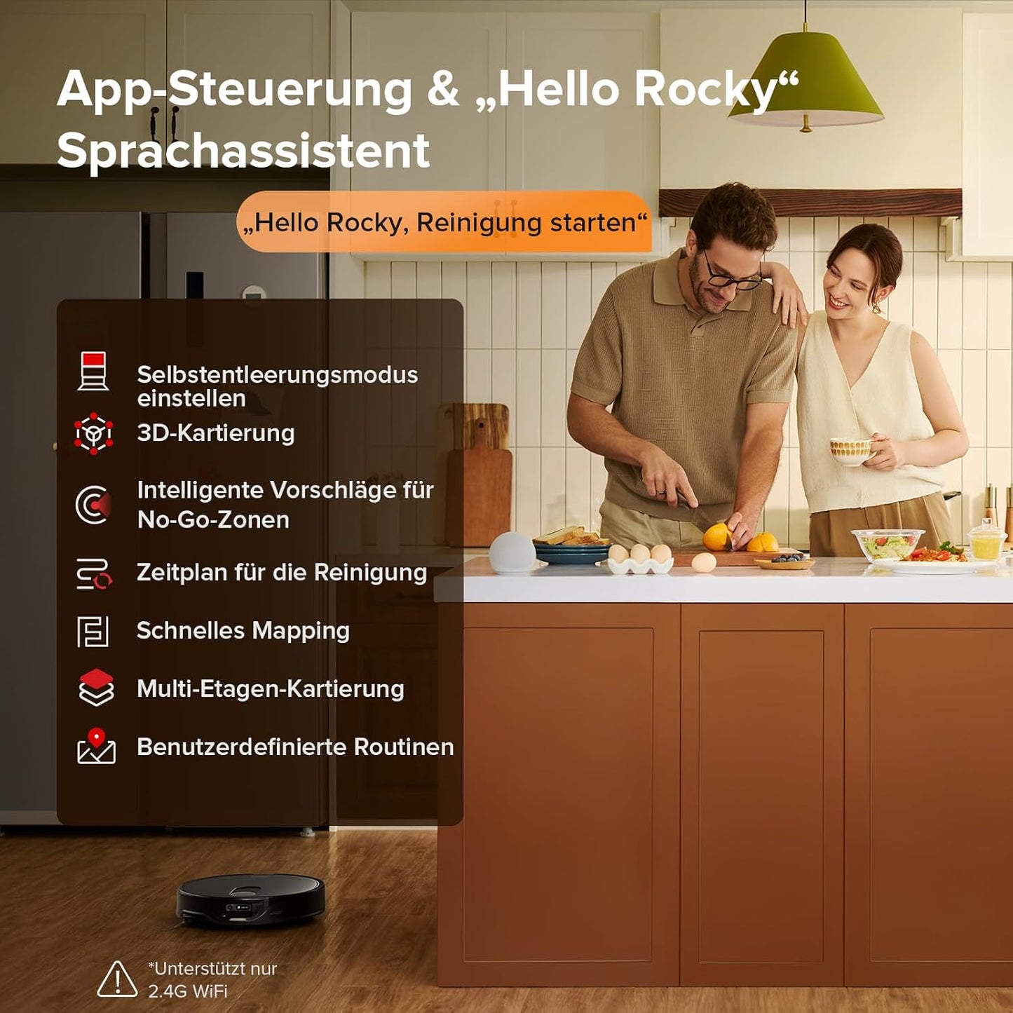 Roborock Qrevo Slim Saugroboter: Ultraflach, 11.000Pa, StarSight Navigation, 8-in-1 Dock