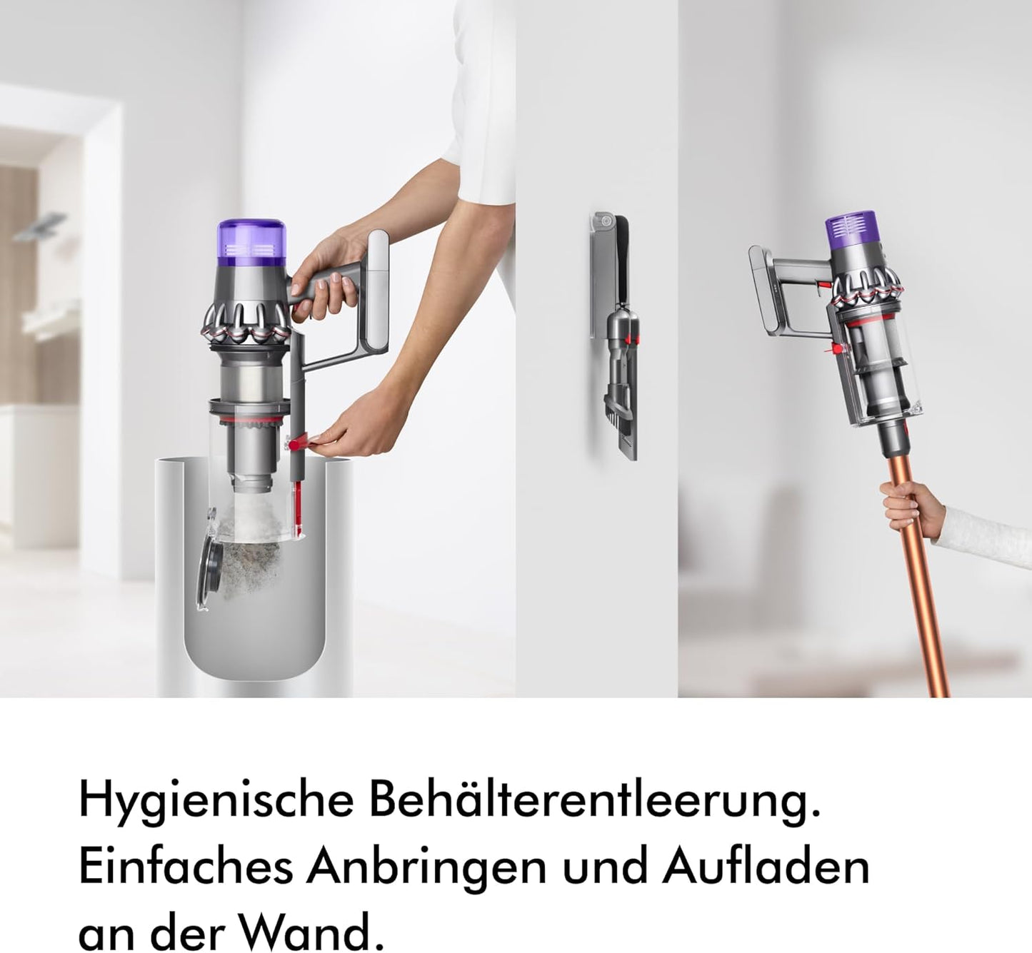 Dyson V10 Absolute Kabelloser Staubsauger: Leistungsstark, Vielseitig, Haar-Entwirrend, für Jedes Zuhause
