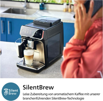 Philips 3300 Kaffeevollautomat LatteGo: Cremiger Milchschaum, Leise, Einfachste Reinigung