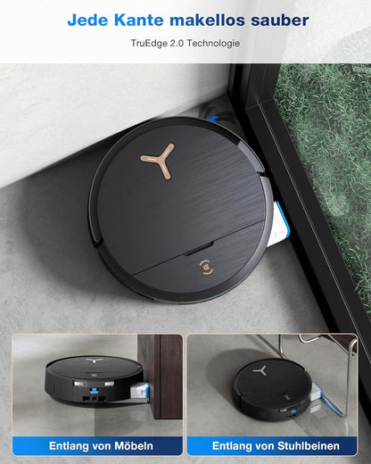 ECOVACS DEEBOT X9 PRO Omni: Intelligenter Saug-Wisch-Roboter, 16.600 Pa, Heißwasser-Moppwäsche.