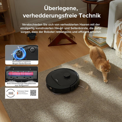 roborock Qrevo Saugroboter: 8000Pa Saugkraft, Hebemopp, All-in-One Dock